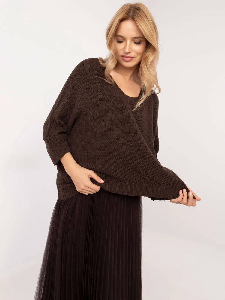 Italy Moda Komplet-MI-KMPL-24266.65P-ciemny ruda