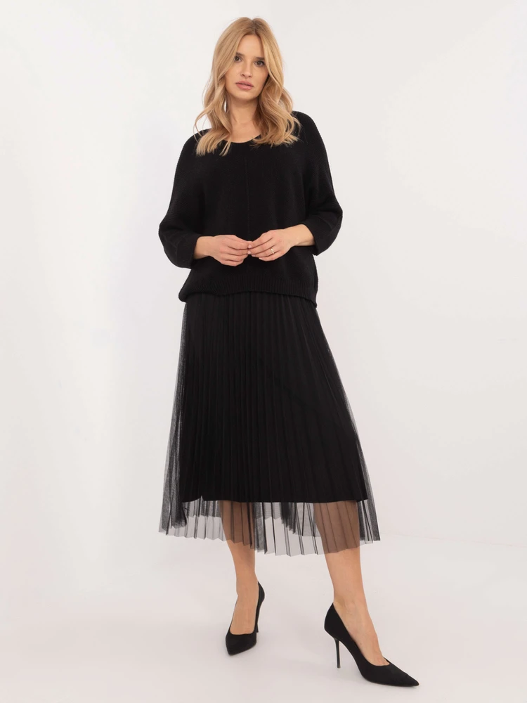 Italy Moda Komplet-MI-KMPL-24266.65P-juoda