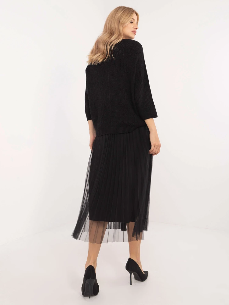 Italy Moda Komplet-MI-KMPL-24266.65P-juoda