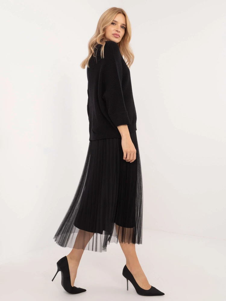 Italy Moda Komplet-MI-KMPL-24266.65P-juoda
