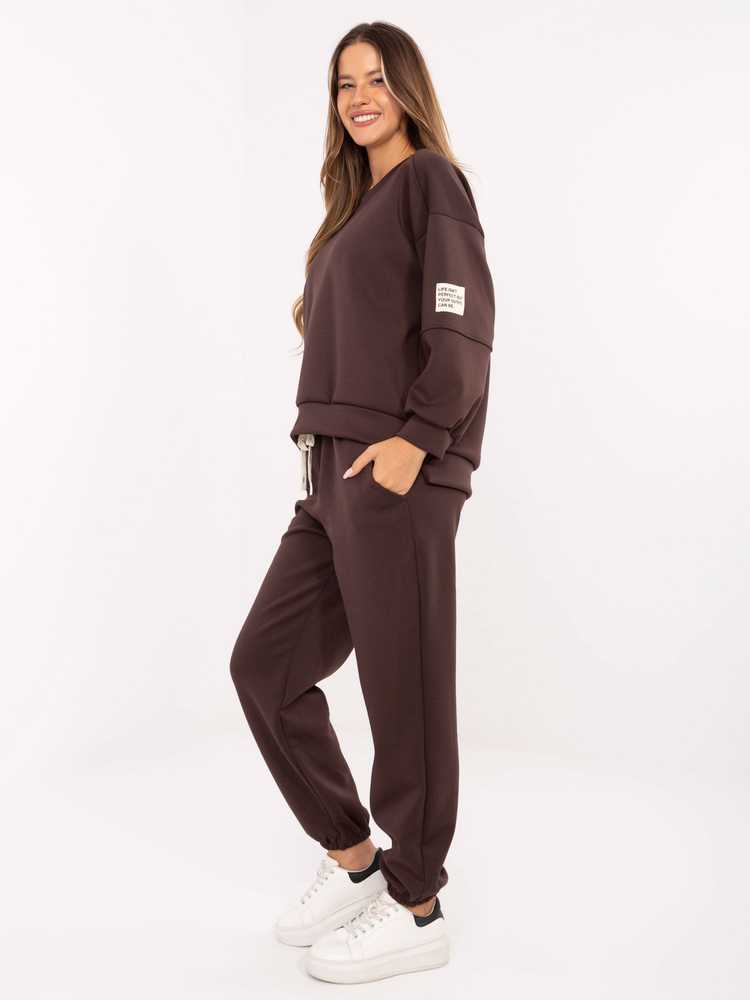 Italy Moda Komplet-MI-KMPL-M5879.86-ciemny ruda