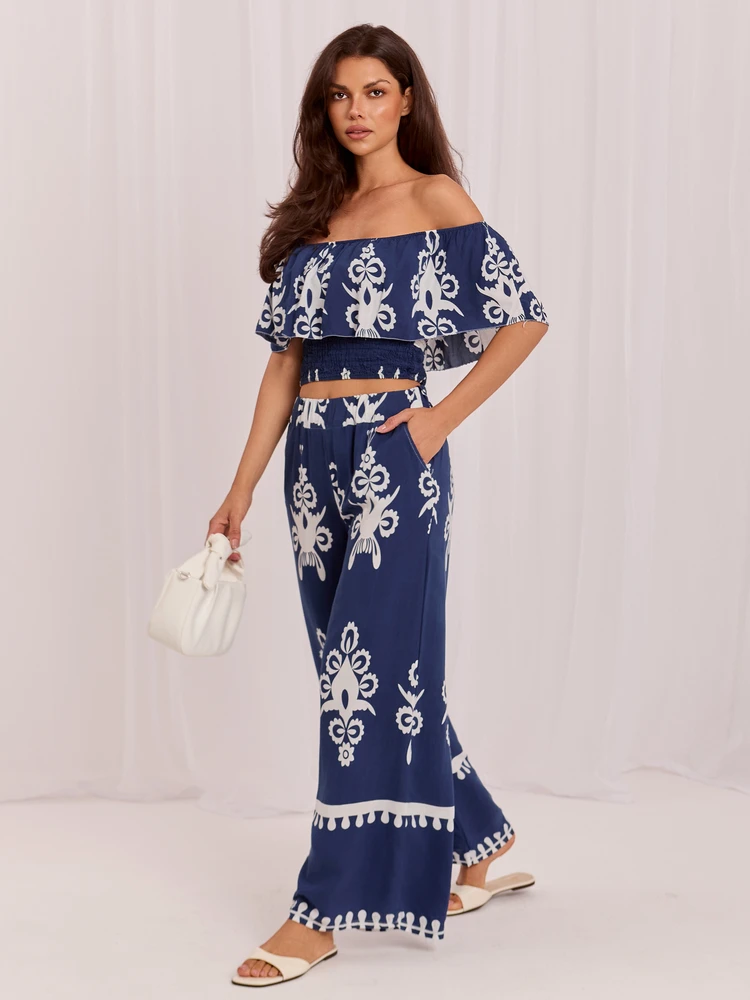 Italy Moda Laisvalaikio kostiumėlis moterims-MO-KMPL-126175.85-tamsiai mėlyna