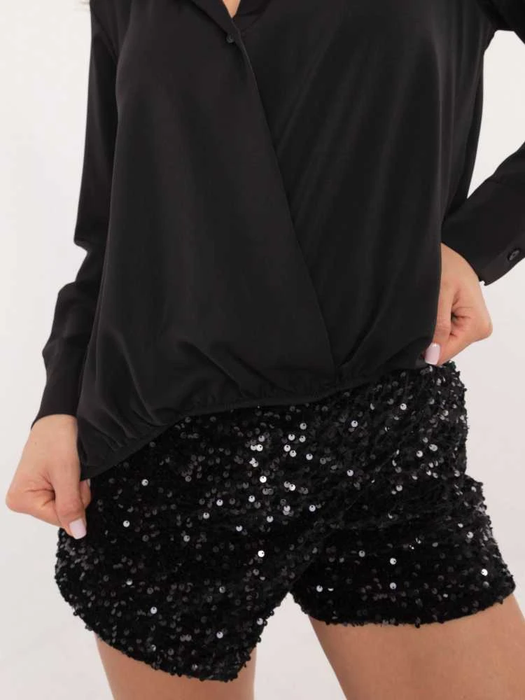 Italy Moda Marškiniai-DHJ-KS-15260.96-juodi