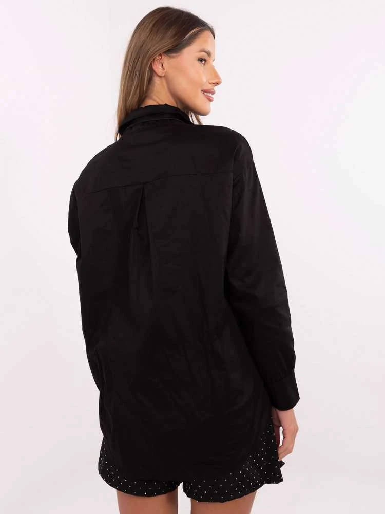 Italy Moda Koszula-DHJ-KS-9236.92P-juoda