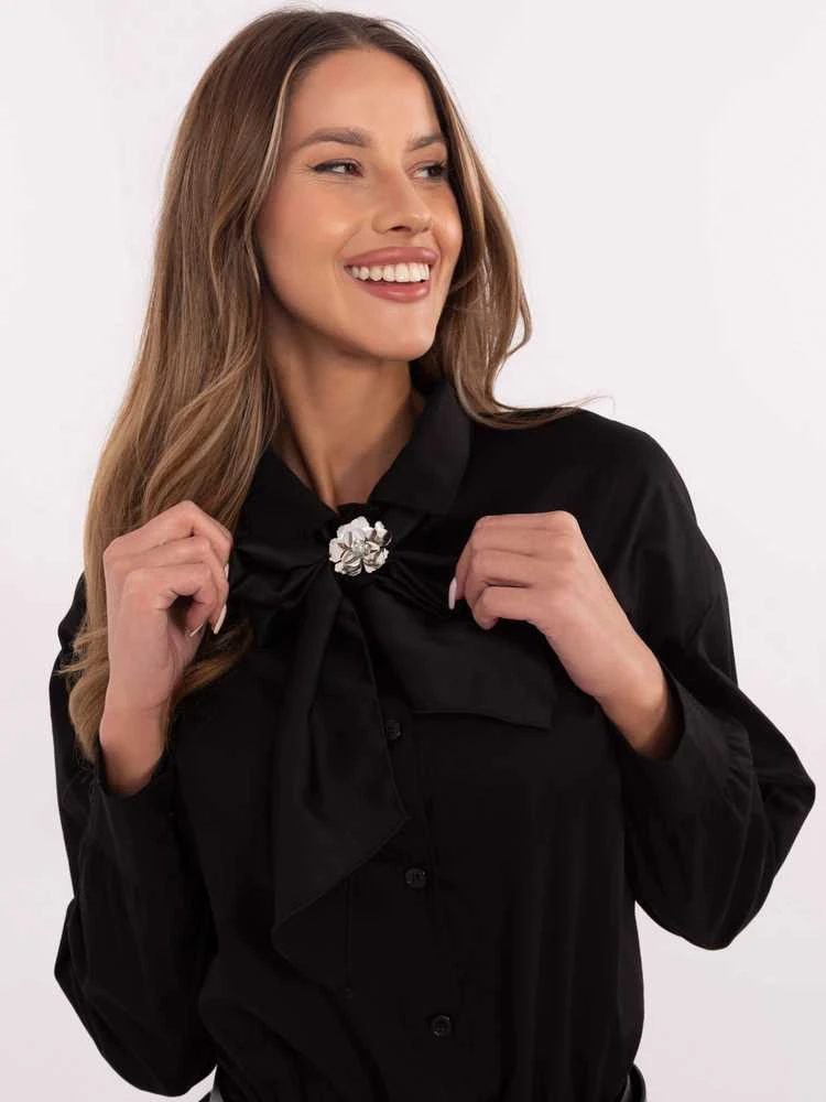 Italy Moda Koszula-DHJ-KS-9236.92P-juoda