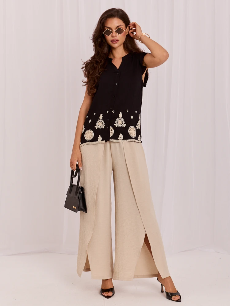 Italy Moda Koszula-IR-KS-M116056.98-juoda