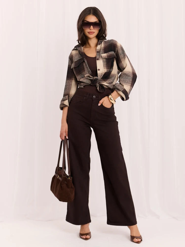 Italy Moda Koszula-IR-KS-YY102.66-ruda