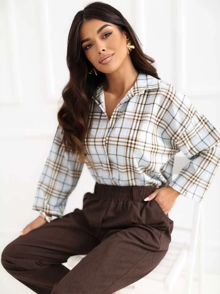 Italy Moda Koszula-IT-KS-16567.01-šviesiai mėlyna