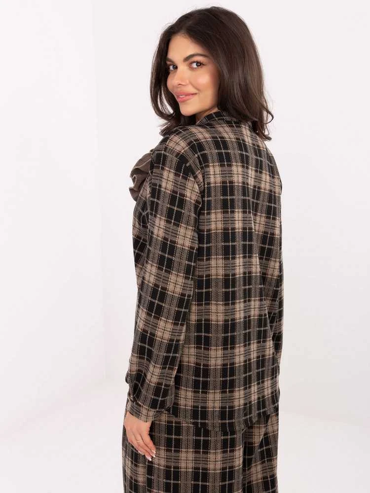 Italy Moda Koszula-IT-KS-21562.01-smėlio spalva