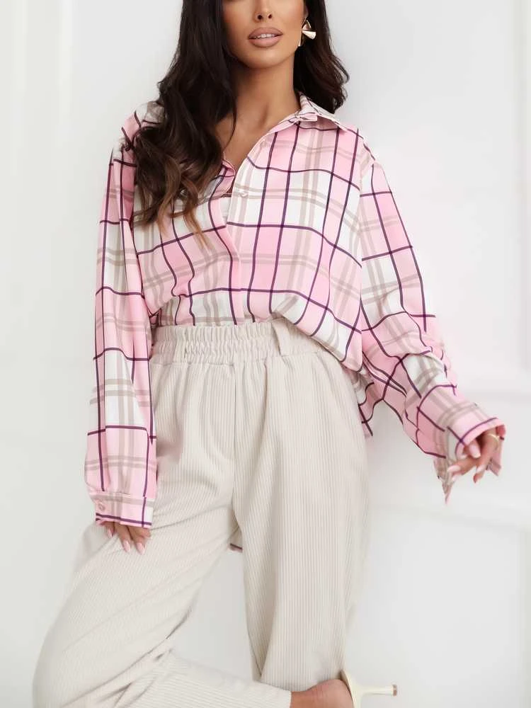 Italy Moda Koszula-IT-KS-22269-1.00-jasny rožinė