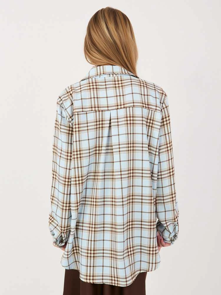 Italy Moda Koszula-IT-KS-22269.00-šviesiai mėlyna