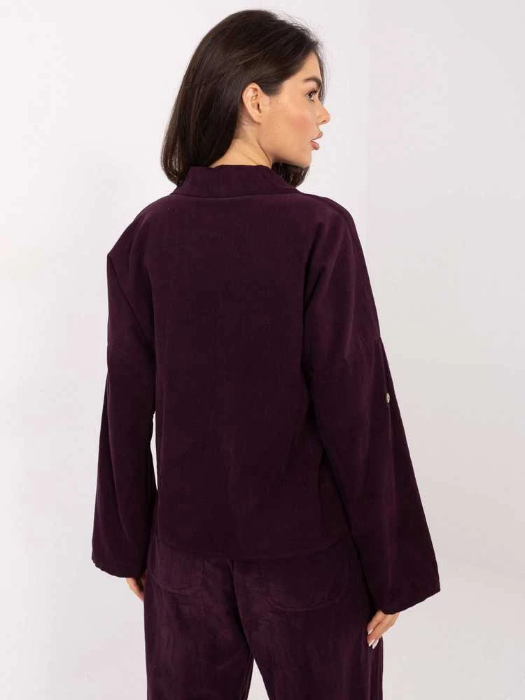 Italy Moda Koszula-IT-KS-22390.81-ciemny violetinė
