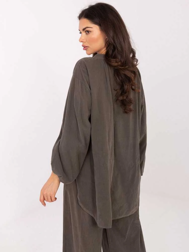 Italy Moda Koszula-IT-KS-233607.63-ciemny khaki