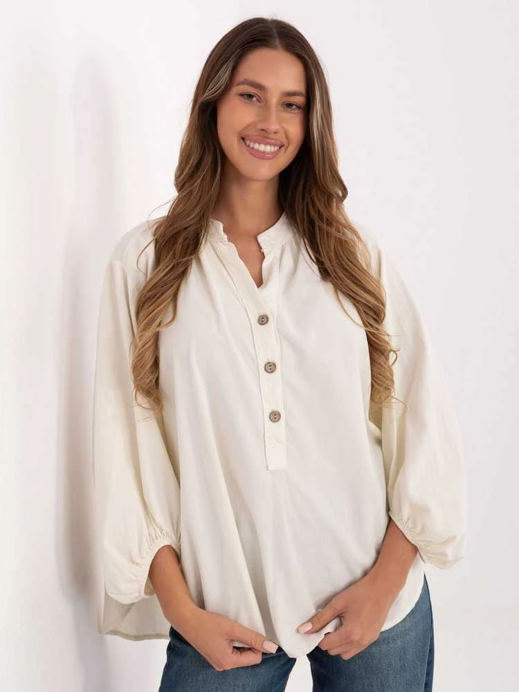 Italy Moda Koszula-IT-KS-233607.63-jasny smėlio spalva