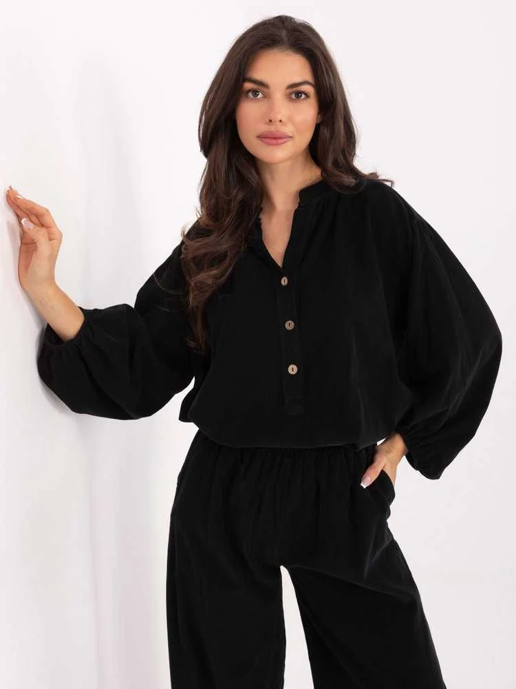 Italy Moda Koszula-IT-KS-233607.63-juoda