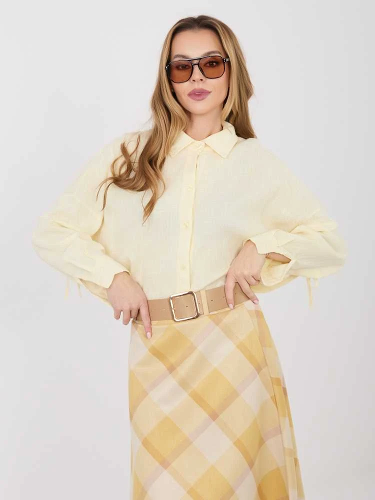 Italy Moda Koszula-IT-KS-3060.23-jasny geltona