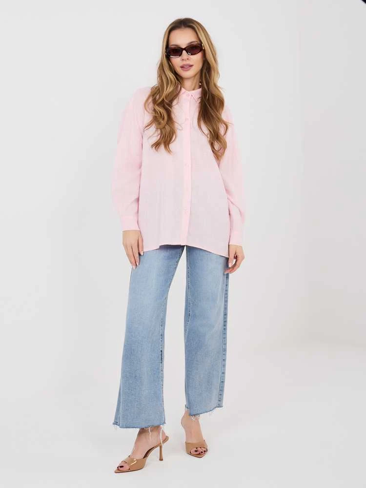 Italy Moda Koszula-IT-KS-3060.23-jasny rožinė