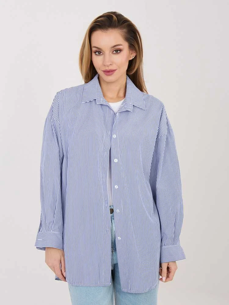 Italy Moda Koszula-IT-KS-6612.89-ciemny mėlyna