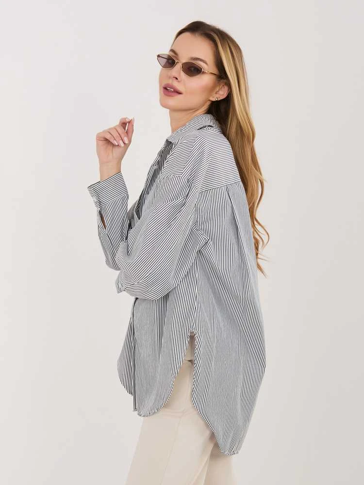 Italy Moda Koszula-IT-KS-6612.89-juoda