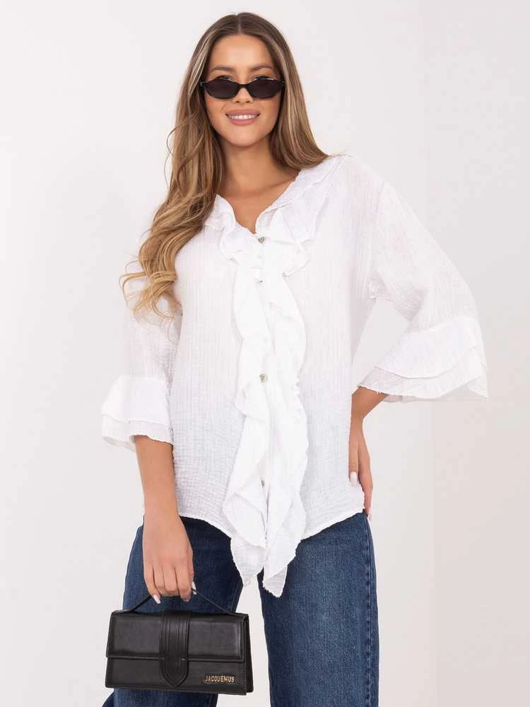 Italy Moda Koszula-IT-KS-81863.11P-balta