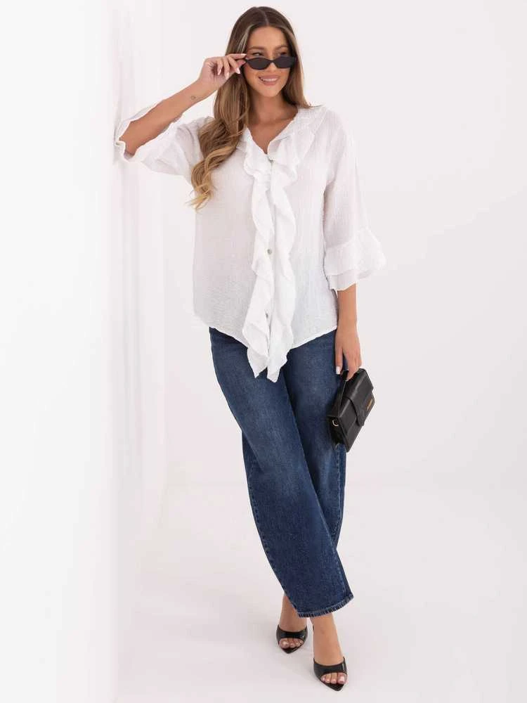 Italy Moda Koszula-IT-KS-81863.11P-balta
