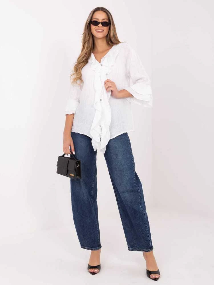 Italy Moda Koszula-IT-KS-81863.11P-balta