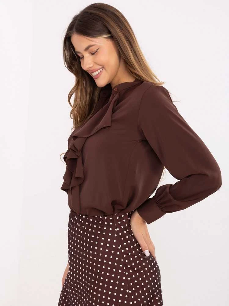 Italy Moda Koszula-MI-KS-3257.47-ruda