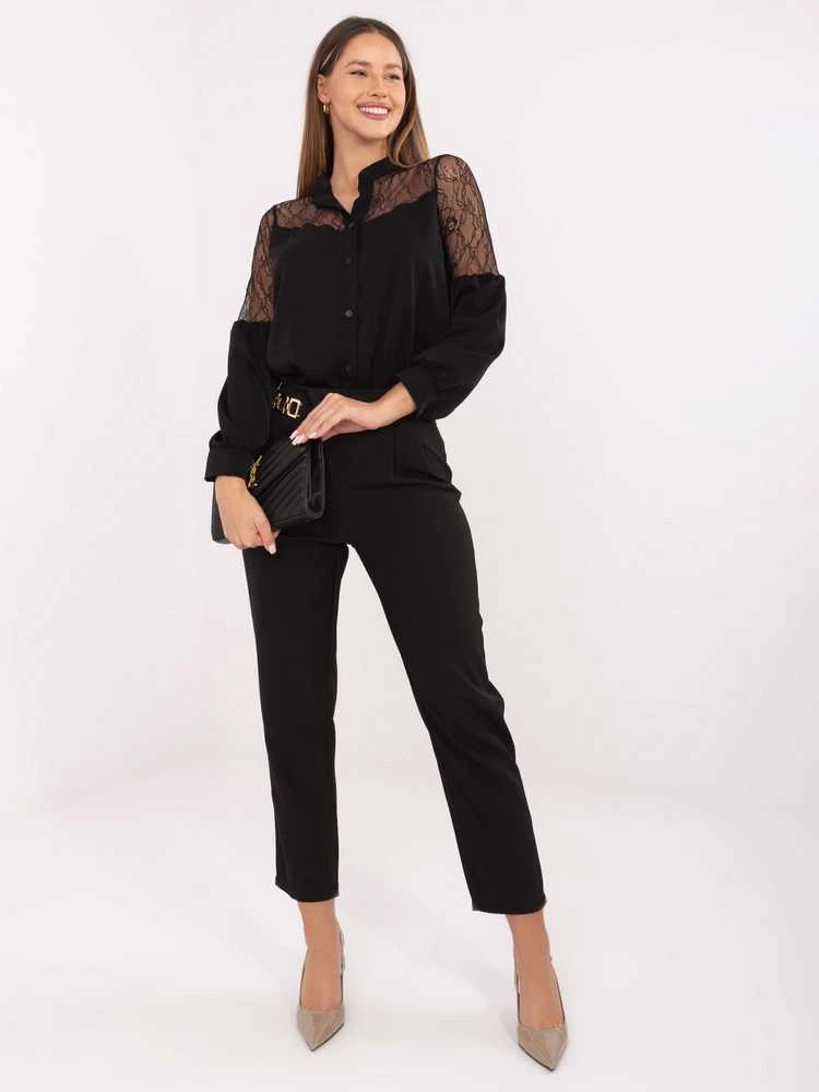 Italy Moda Koszula-MI-KS-3281.65-juoda