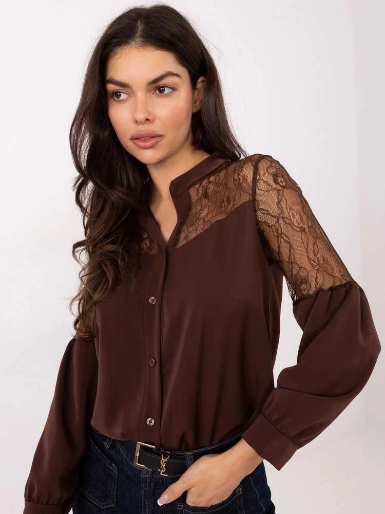 Italy Moda Koszula-MI-KS-3281.65-ruda