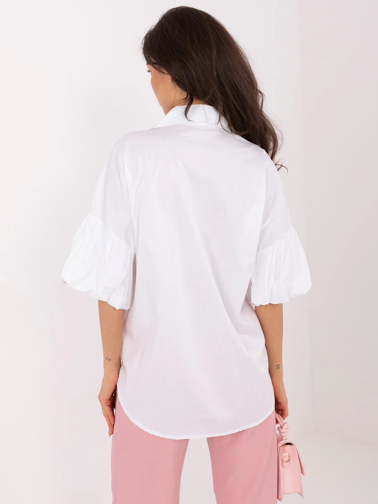 Italy Moda Koszula-MI-KS-3389A.90-balta