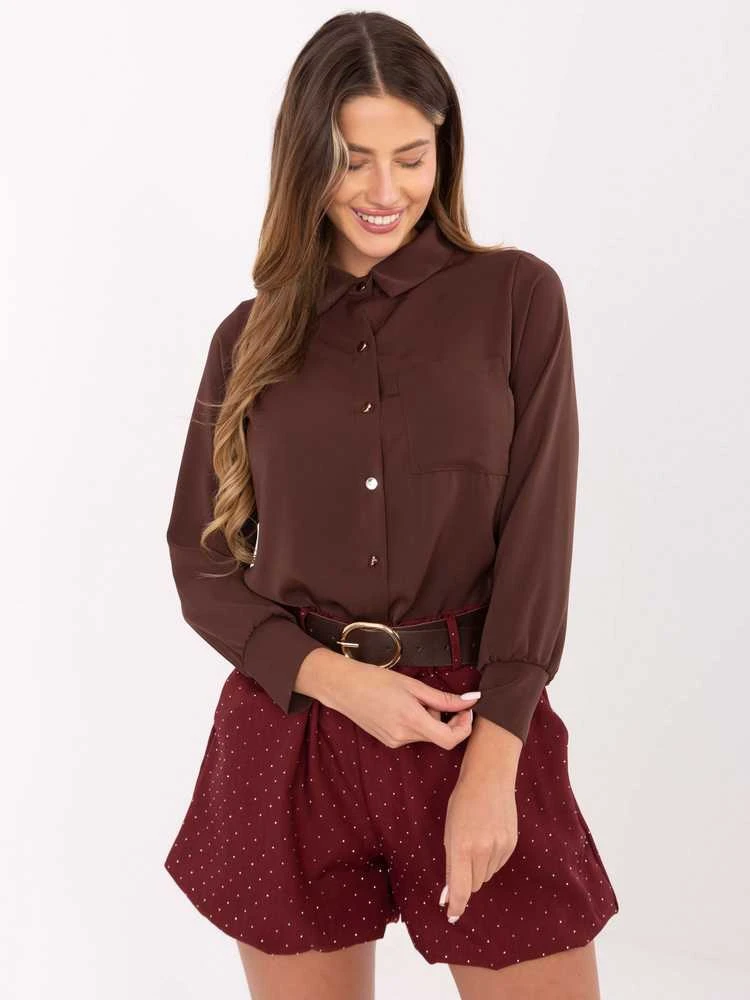 Italy Moda Koszula-MI-KS-4210.53-ruda