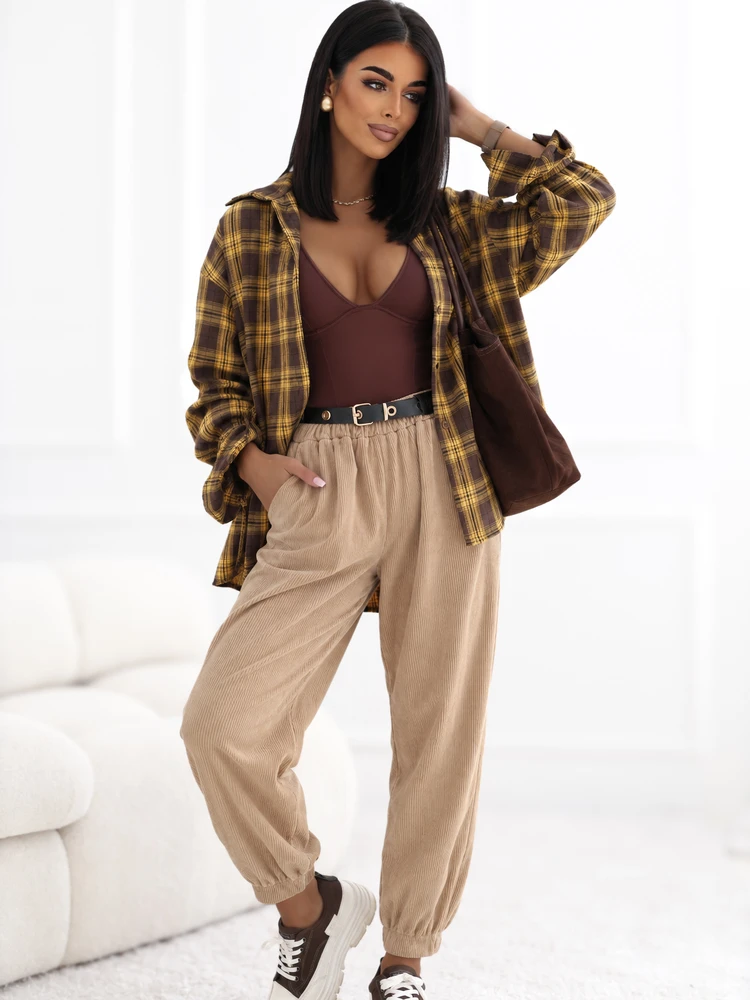 Italy Moda Koszula-MI-KS-4423.98-geltona
