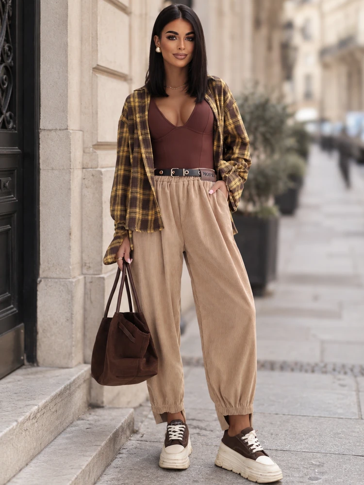 Italy Moda Koszula-MI-KS-4423.98-geltona