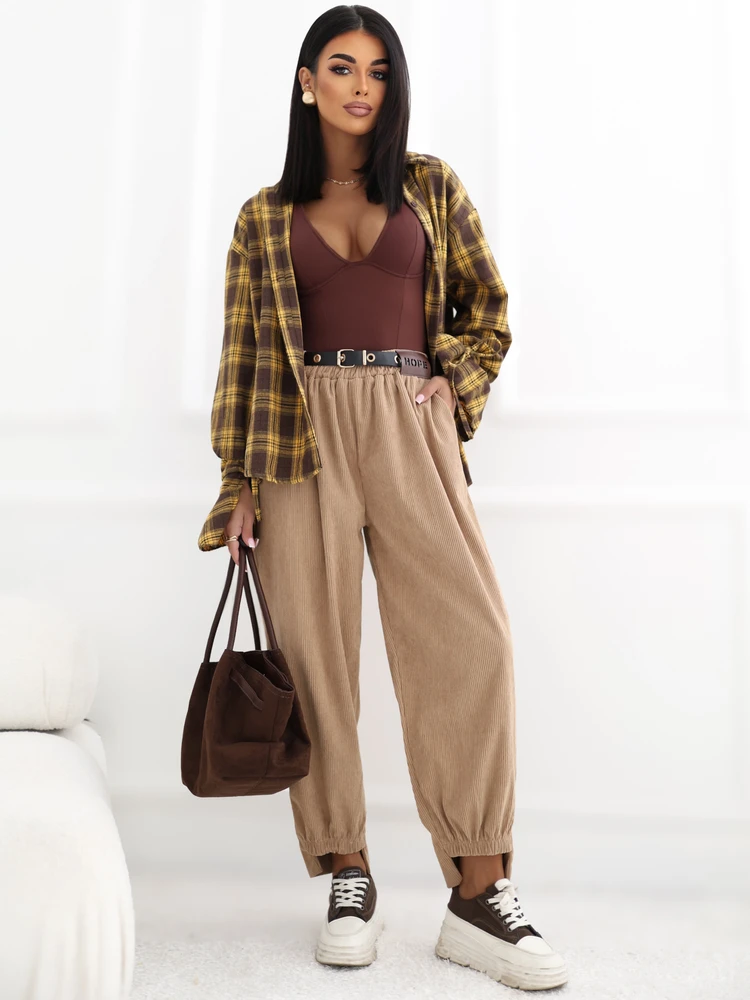 Italy Moda Koszula-MI-KS-4423.98-geltona