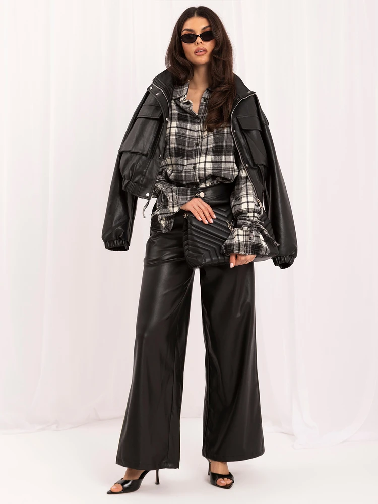 Italy Moda Koszula-MI-KS-4423.98-juoda