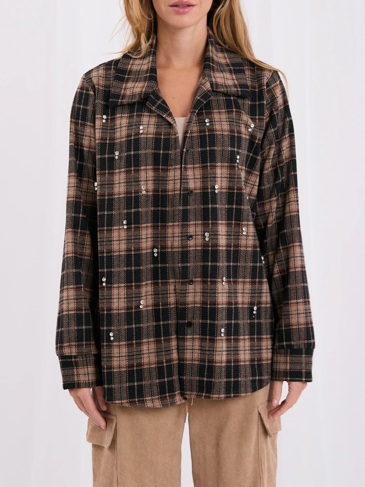 Italy Moda Koszula-MI-KS-52078-3.09P-ruda