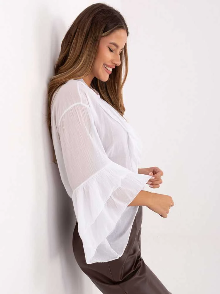 Italy Moda Koszula-MI-KS-92330.07-balta