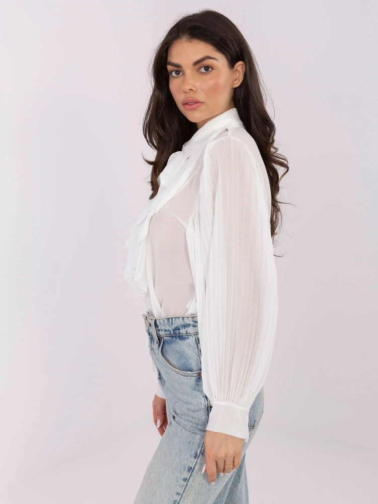 Italy Moda Koszula-MI-KS-A2818.09-balta