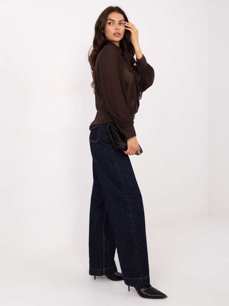 Italy Moda Koszula-MI-KS-A2818.09-ciemny ruda