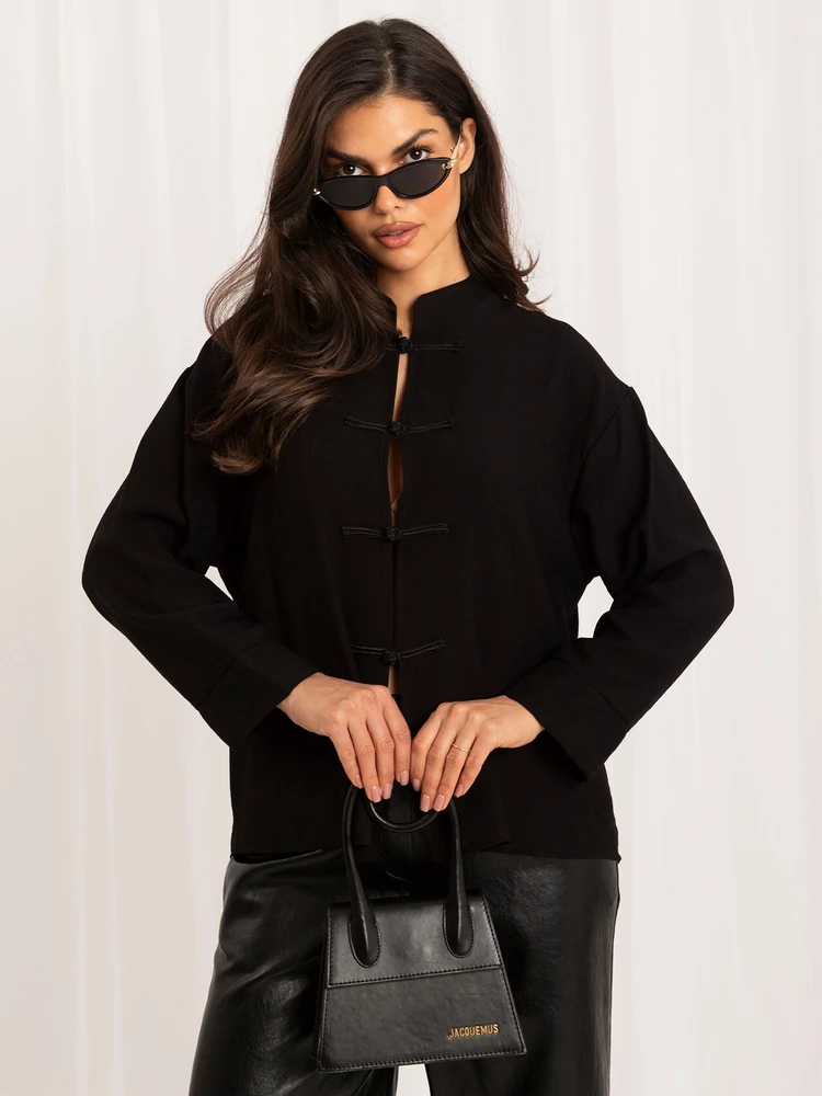 Italy Moda Koszula-MI-KS-A336315.75-juoda