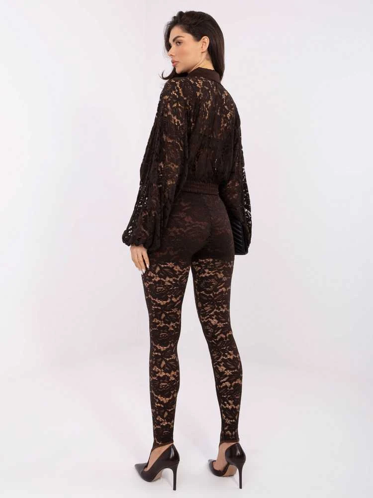 Italy Moda Koszula-MI-KS-C239.78-ciemny ruda