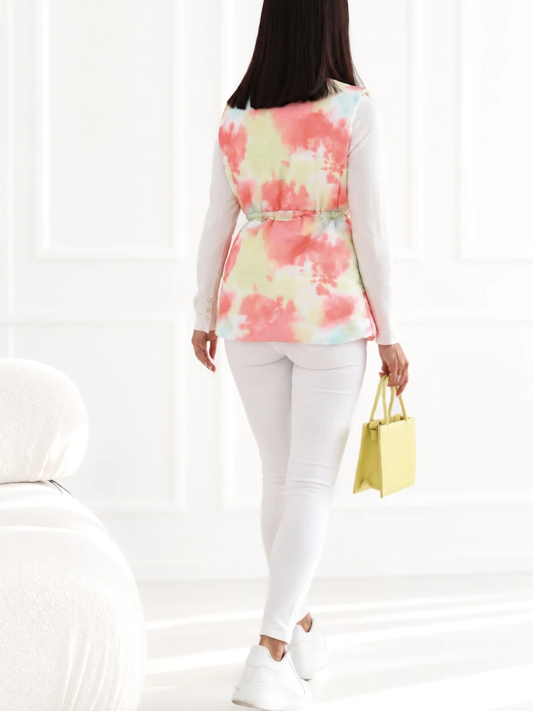 Italy Moda Liemenė-DHJ-KZ-1858.23X-oranžinė