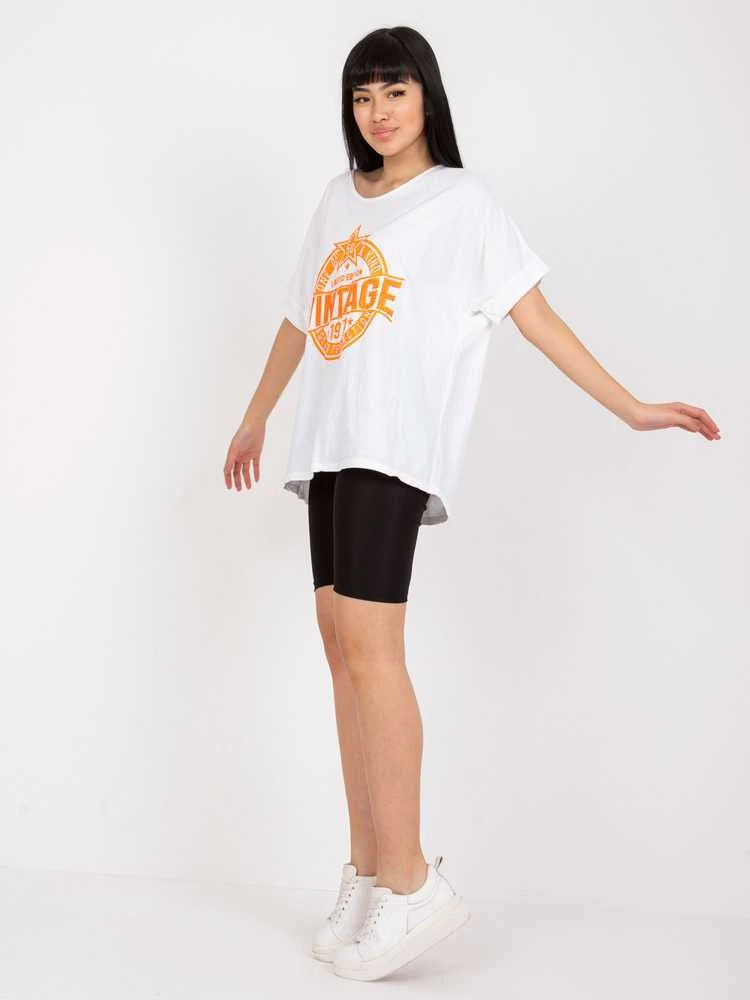 Italy Moda Marškinėliai-DHJ-TS-6860.26X-oranžiniai