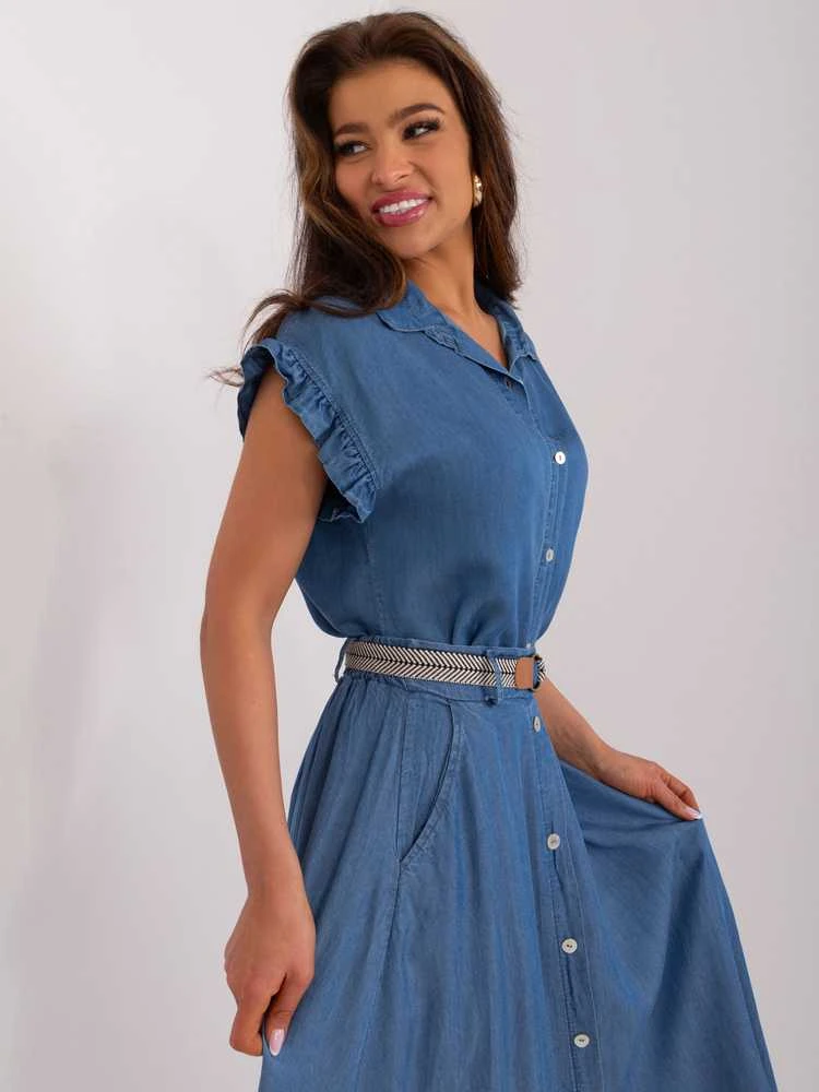 Italy Moda Marškiniai-DHJ-KS-5562.98-tamsiai mėlyni