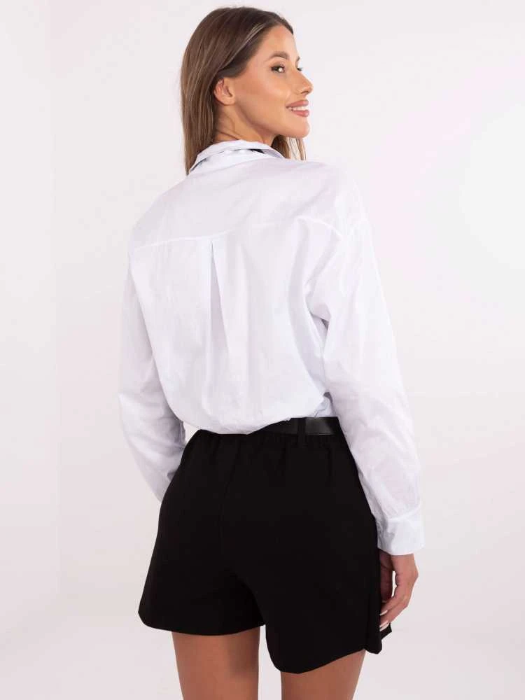 Italy Moda Marškiniai-DHJ-KS-9213.86-balti