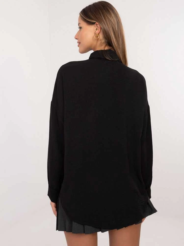 Italy Moda Marškiniai-MI-KS-61523.60P-juodi