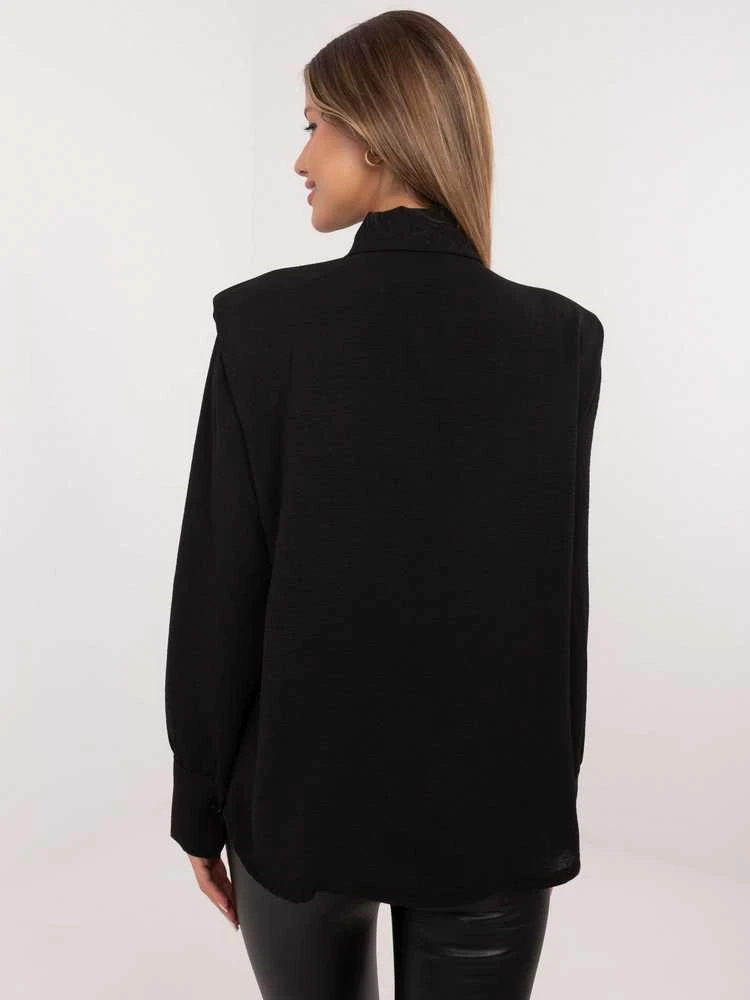Italy Moda Marškiniai-MI-KS-61527.56-juodi
