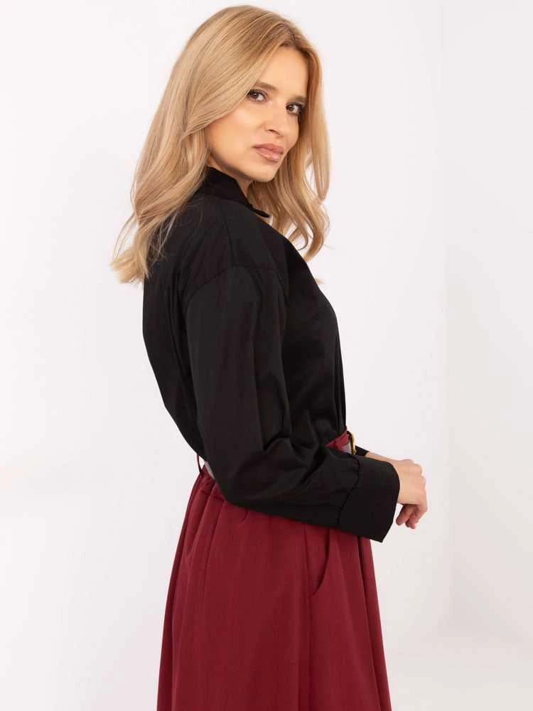 Italy Moda Marškiniai-MI-KS-C238.04-juodi