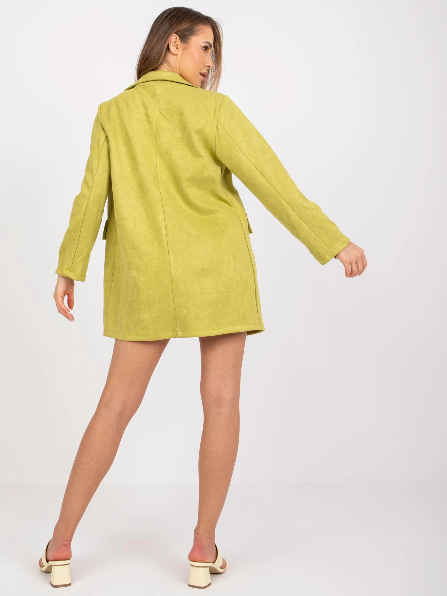 Italy Moda Švarkas moterims DHJ-MA-15286.88-kalkė