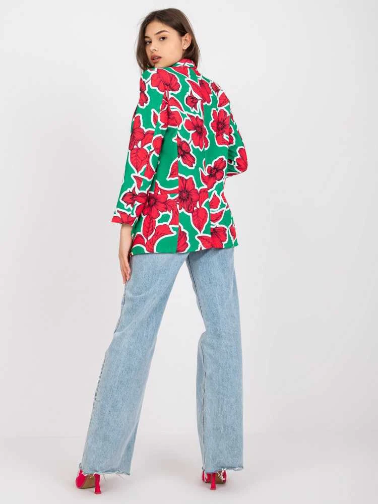 Italy Moda Švarkas moterims DHJ-MA-15621-2,25X-žalia